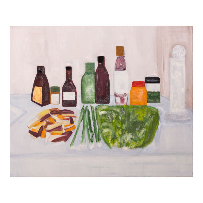In the Kitchen | Oil on Canvas